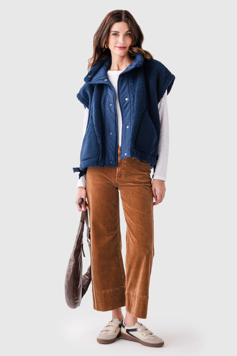 Free People Scout It Out Fleece Vest- 2 Colours