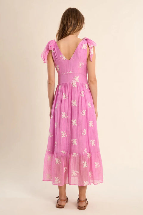 Molly Bracken Rhea Embroidered Dress