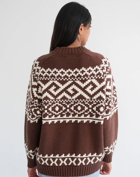 Brunette The Label Fair Isle Sweater- 2 Colours