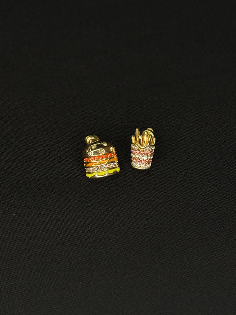 Ernest & Kelly Burger n' Fry Earrings