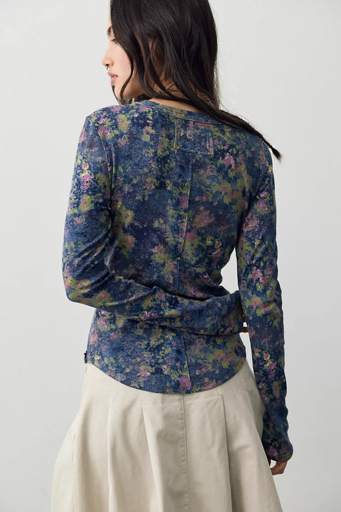 Free People Printed Jamie Henley