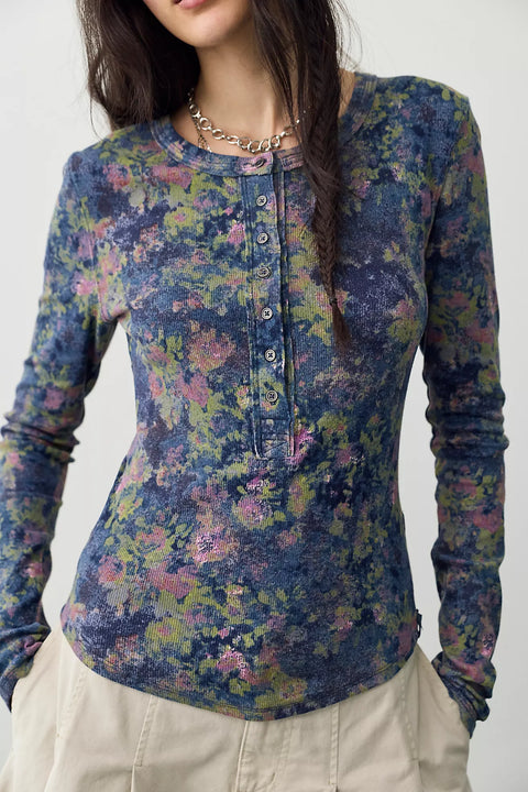 Free People Printed Jamie Henley