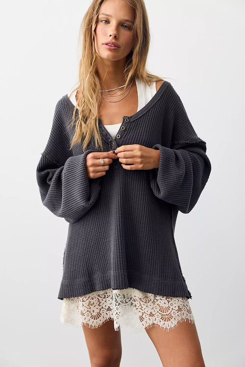 Free People Montreal Thermal Long Sleeve