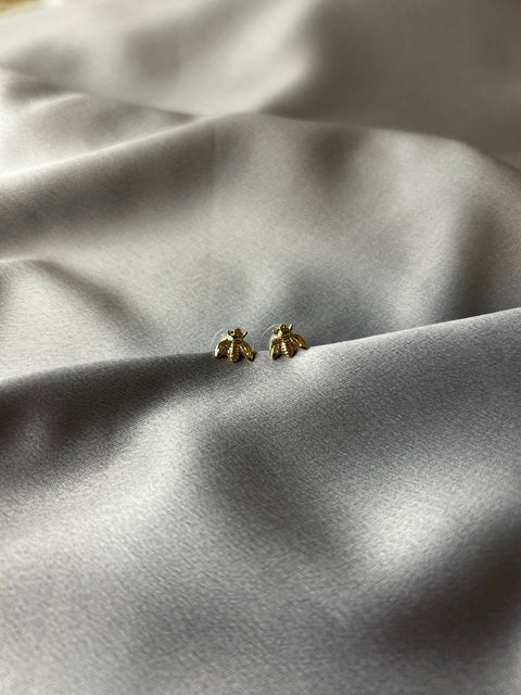 Mini Bee Earrings- 2 Colours