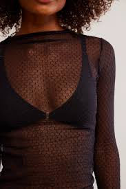 Free People Minding My Business Top