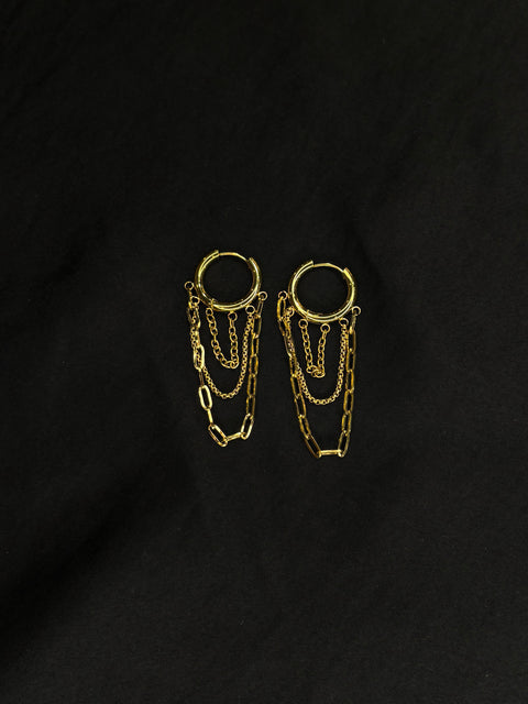 Ernest & Kelly Gold Donnatella Earrings