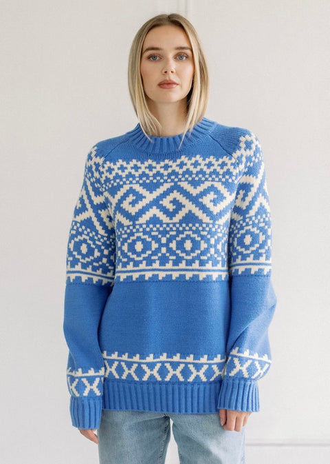 Pre Order Brunette The Label Fair Isle Sweater