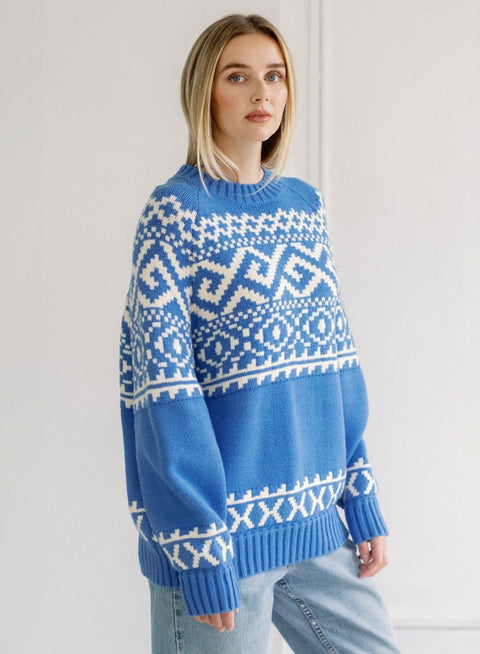 Pre Order Brunette The Label Fair Isle Sweater