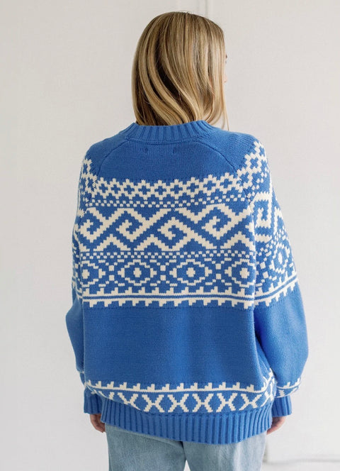 Pre Order Brunette The Label Fair Isle Sweater