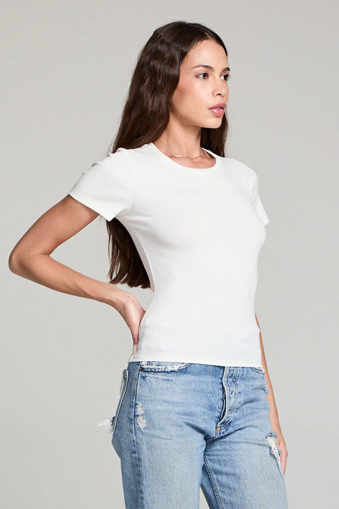 Saltwater Luxe Crewneck Slim Tee - 3 Colours