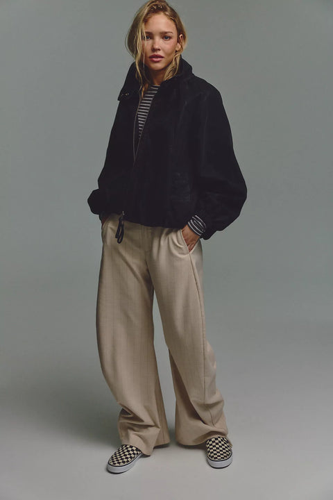 Free People Chelsea Vegan Suede Jacket