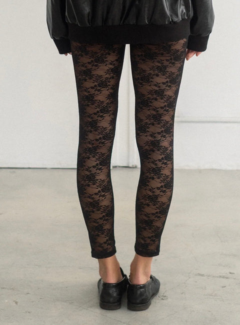 Brunette The Label Linda Lace Legging