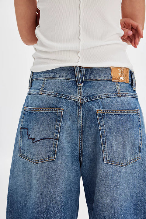 Free People Montana Denim Shorts - 2 Washes