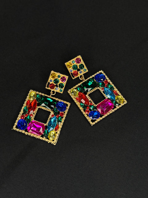 Ernest & Kelly Mosaic Gem Earrings
