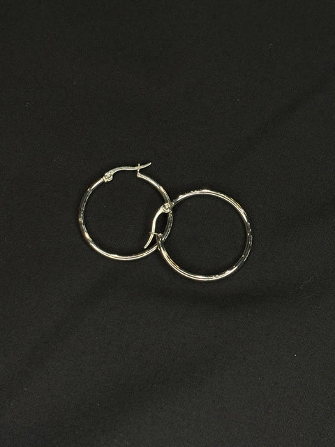 Ernest & Kelly Small Hoop Earrings- 2 Colours