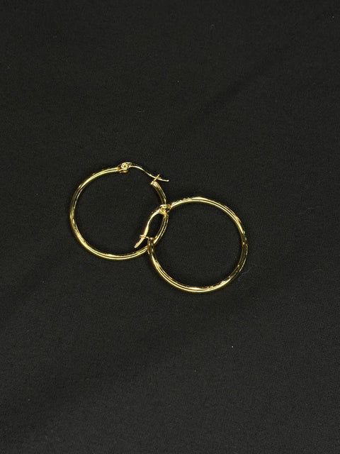 Ernest & Kelly Small Hoop Earrings- 2 Colours