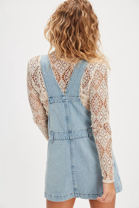 Free People Edie Denim Skirtall - 2 Colors