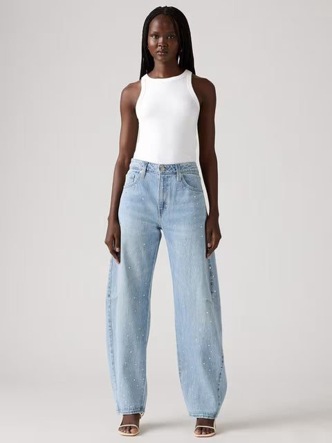 Levi’s Baggy Dad Barrel Dazzle Me Jeans