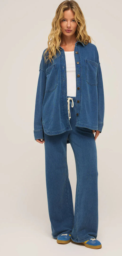 Z Supply Hunter Knit Denim Pants
