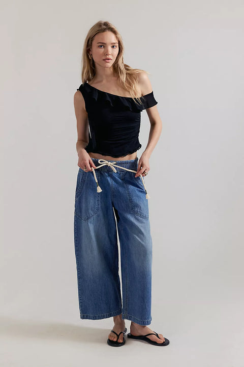 Free People Easy Peasy Pull On Pant - 2 Colors