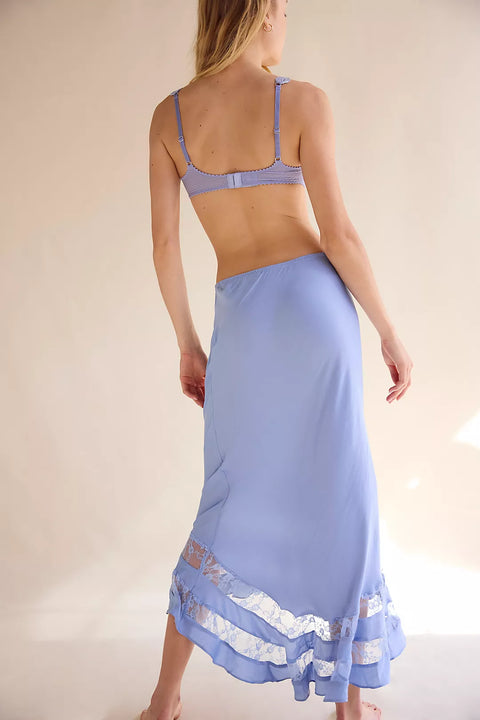 Free People Long Lost Lover Half Slip Skirt