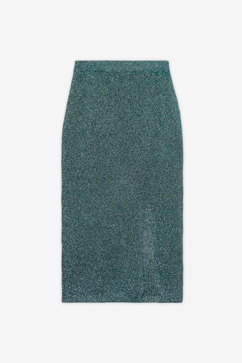 Salema Lurex Midi Skirt