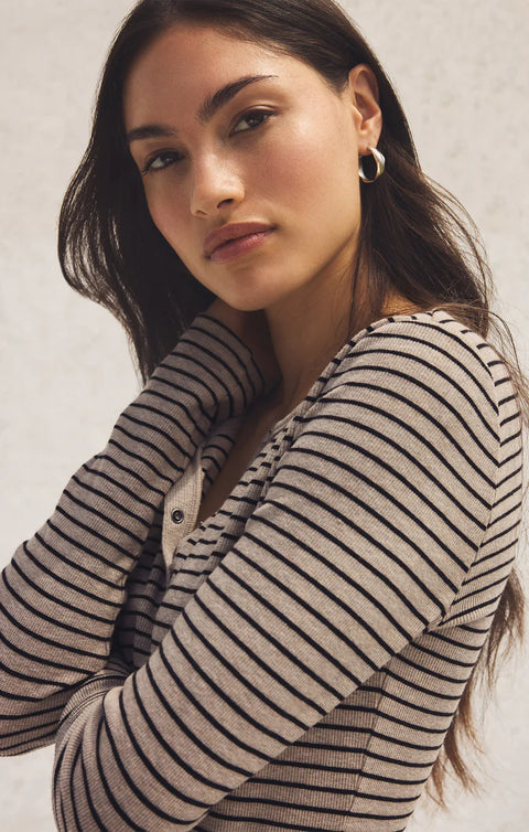 Z Supply Stella Striped Henley