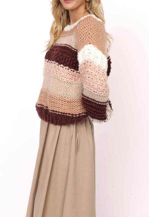 Sadie & Sage Butter Pecan Chunky Knit