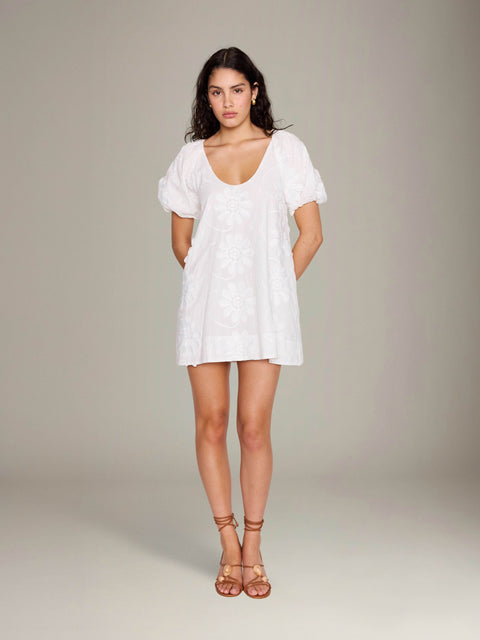 Minkpink Alessia Smock Mini Dress