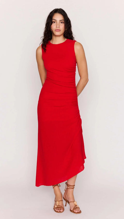 Minkpink Rosa Drawstring Midi Dress
