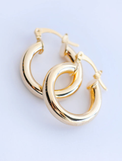 Lavender & Grace Mini Goldie Hoops