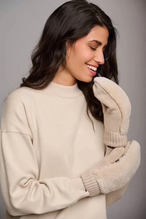 Rino & Pelle OXO Faux Fur Gloves- 3 Colours