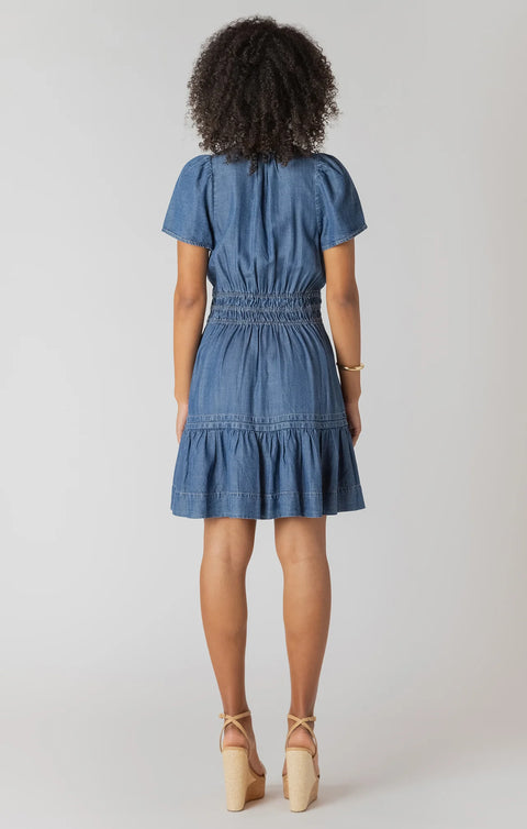 Room 34 Lennon Tiered Mini Dress