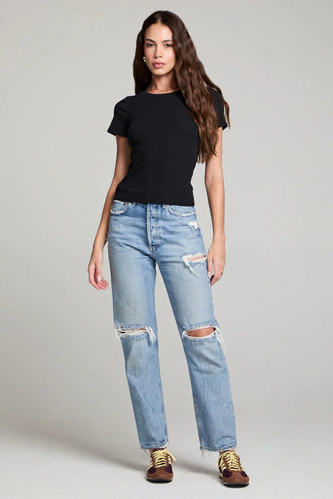 Saltwater Luxe Crewneck Slim Tee - 3 Colours
