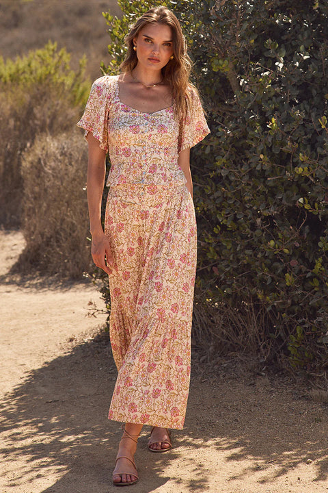 Saltwater Luxe Dagny Midi Skirt
