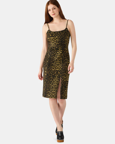 Steve Madden Giselle Cheetah Midi Dress
