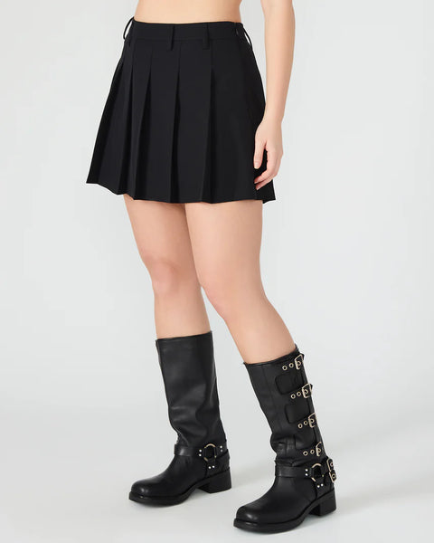 Steve Madden Margo Pleated Mini Skort