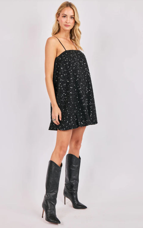Sadie & Sage Fifth Avenue Bubble Mini Dress