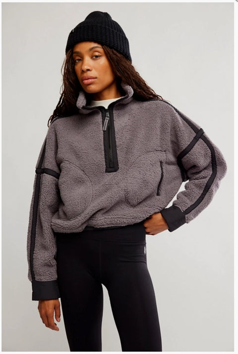Free People Mountain High 1/2 Zip Fleece- 2 Colours