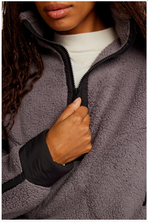 Free People Mountain High 1/2 Zip Fleece- 2 Colours