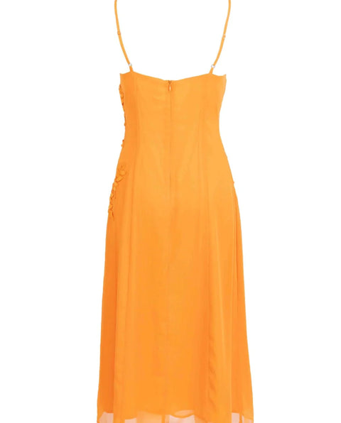 Sadie & Sage Prickly Petal Applique Midi Dress