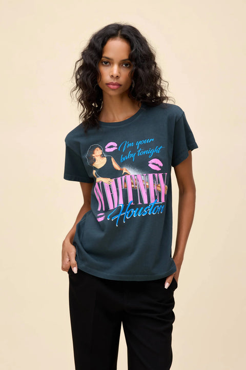 Daydreamer Whitney Houston I'm Your Baby Tonight Tour Tee