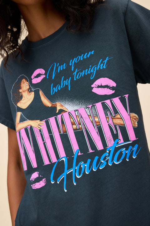 Daydreamer Whitney Houston I'm Your Baby Tonight Tour Tee