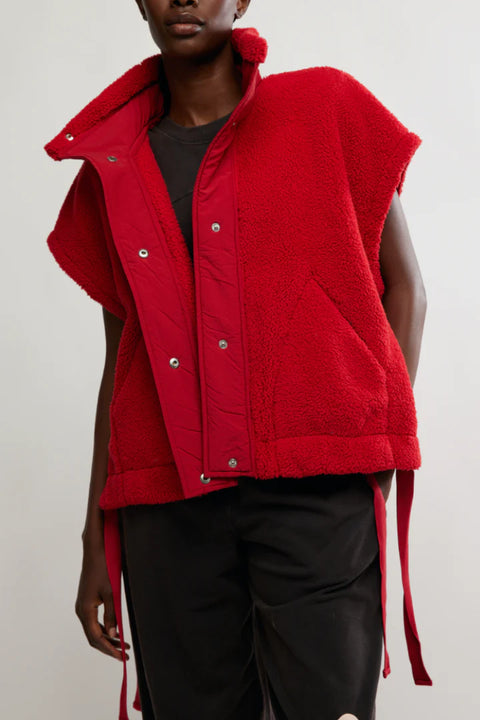 Free People Scout It Out Fleece Vest