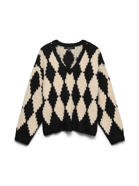 Vero Moda Colleen V-Neck Jumper - 2 Colours
