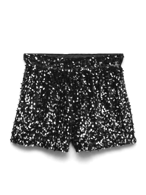 Vero Moda Belle Sequin Shorts - 3 Colours