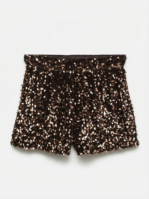 Vero Moda Belle Sequin Shorts - 3 Colours