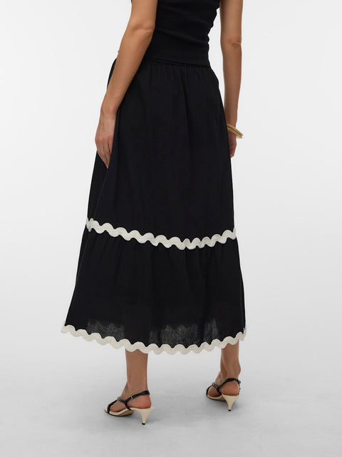Vero Moda Jenna Midi Skirt-2 Colours