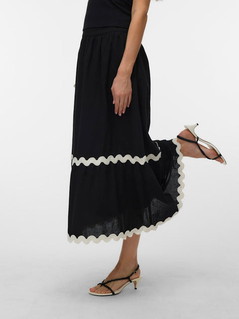 Vero Moda Jenna Midi Skirt-2 Colours