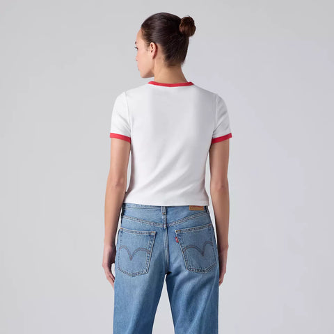 Levi's Love In Levi's Cropped Tee